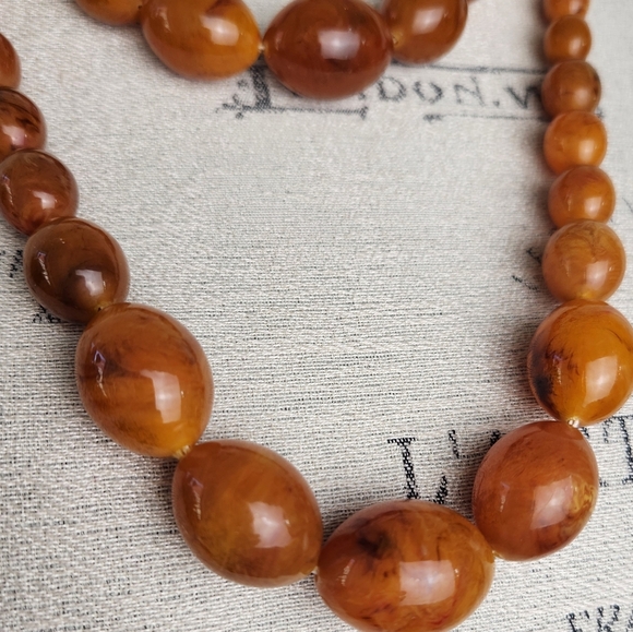 Baltic Egg Yolk Amber Necklaces - Picture 6 of 15